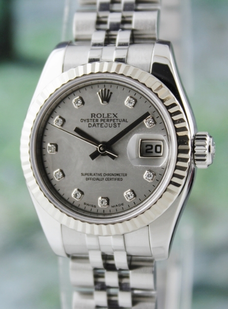 (image for) ROLEX LADY SIZE OYSTER PERPETUAL DATEJUST - 179174 / MOP